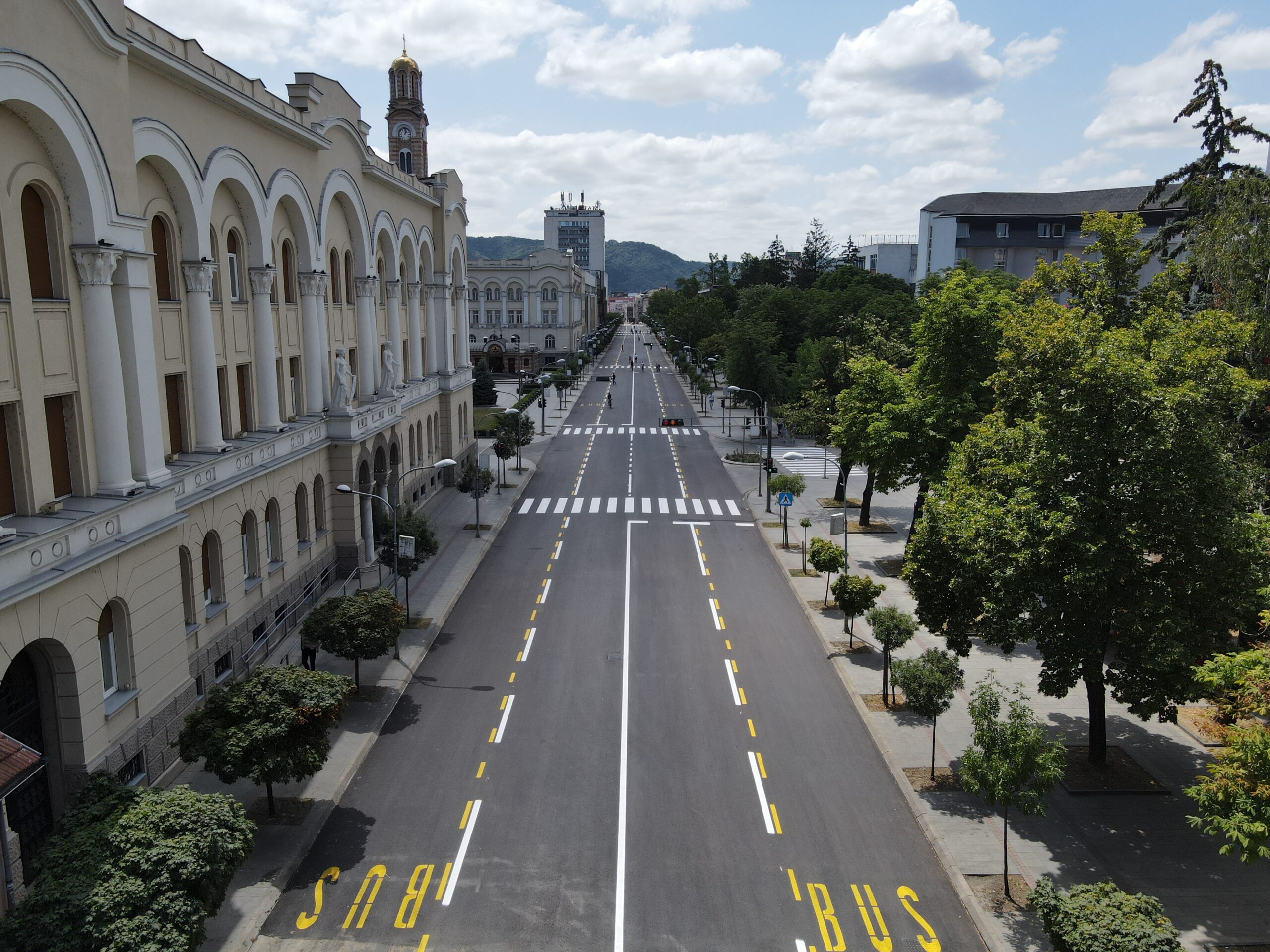 Zbog izgradnje pješačke platforme: Izmjena u režimu odvijanja saobraćaja u centru grada