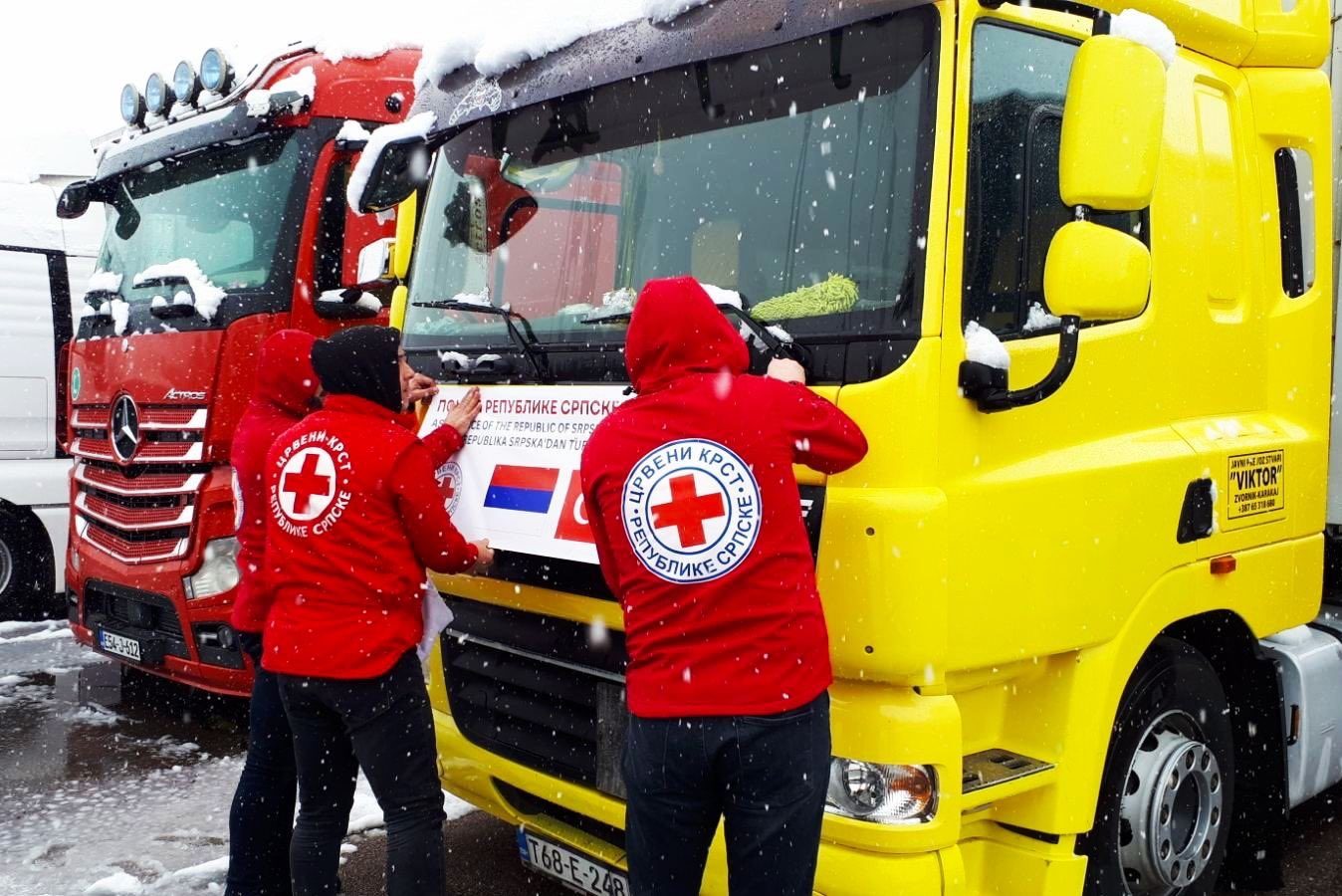 Republika Srpska sutra šalje 20 kamiona pomoći turskom narodu