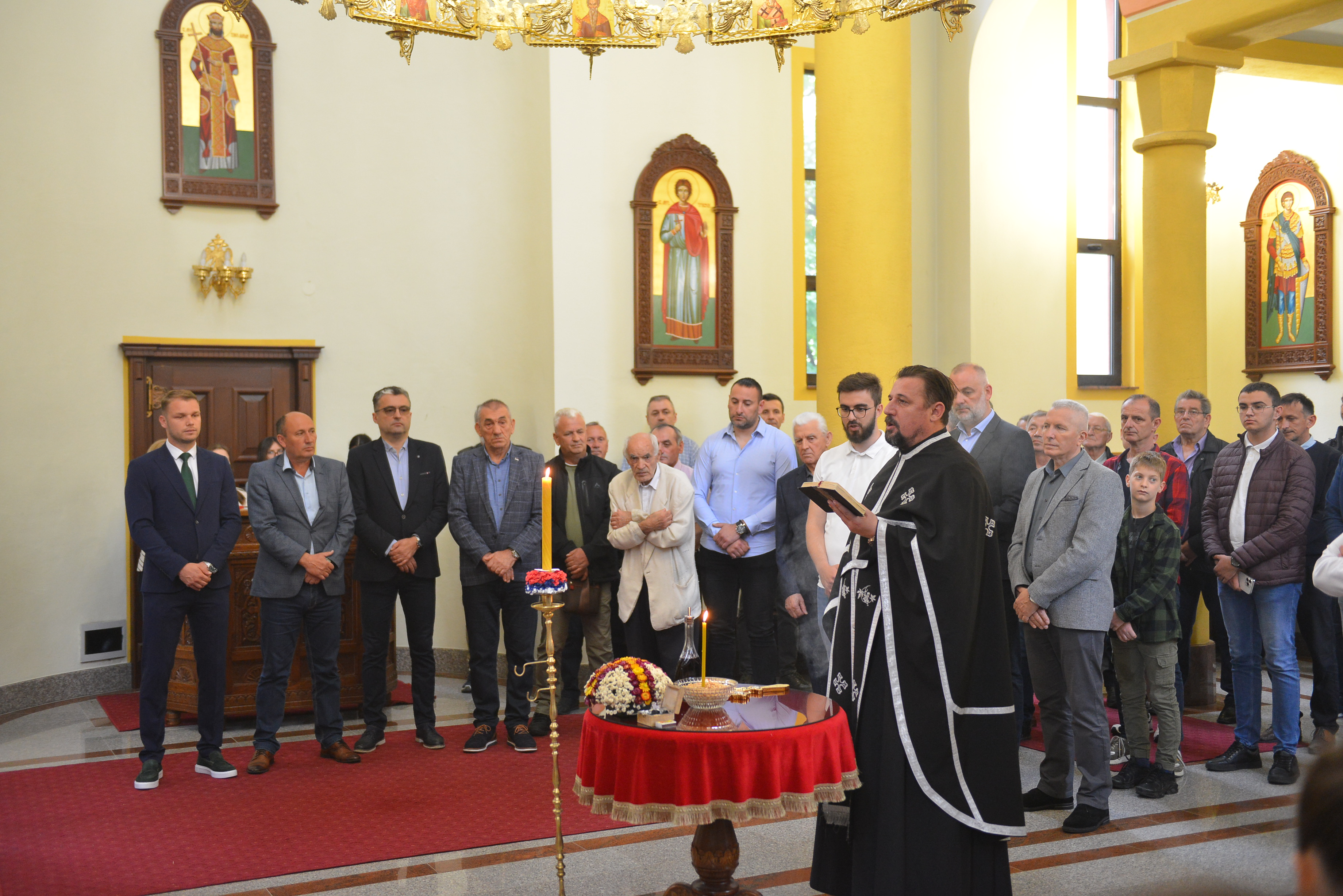 Služen parastos za poginule borce sa područja mjesnih zajednica Kočićev vijenac, Bulevar i Pobrđe