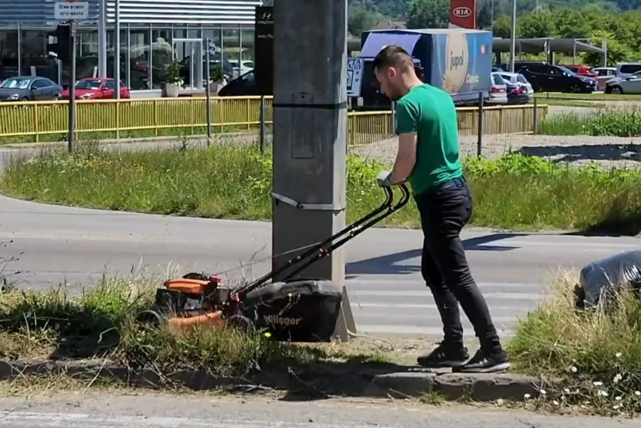 Ivan Begić “popravio” Dodikovu kosidbu (VIDEO)