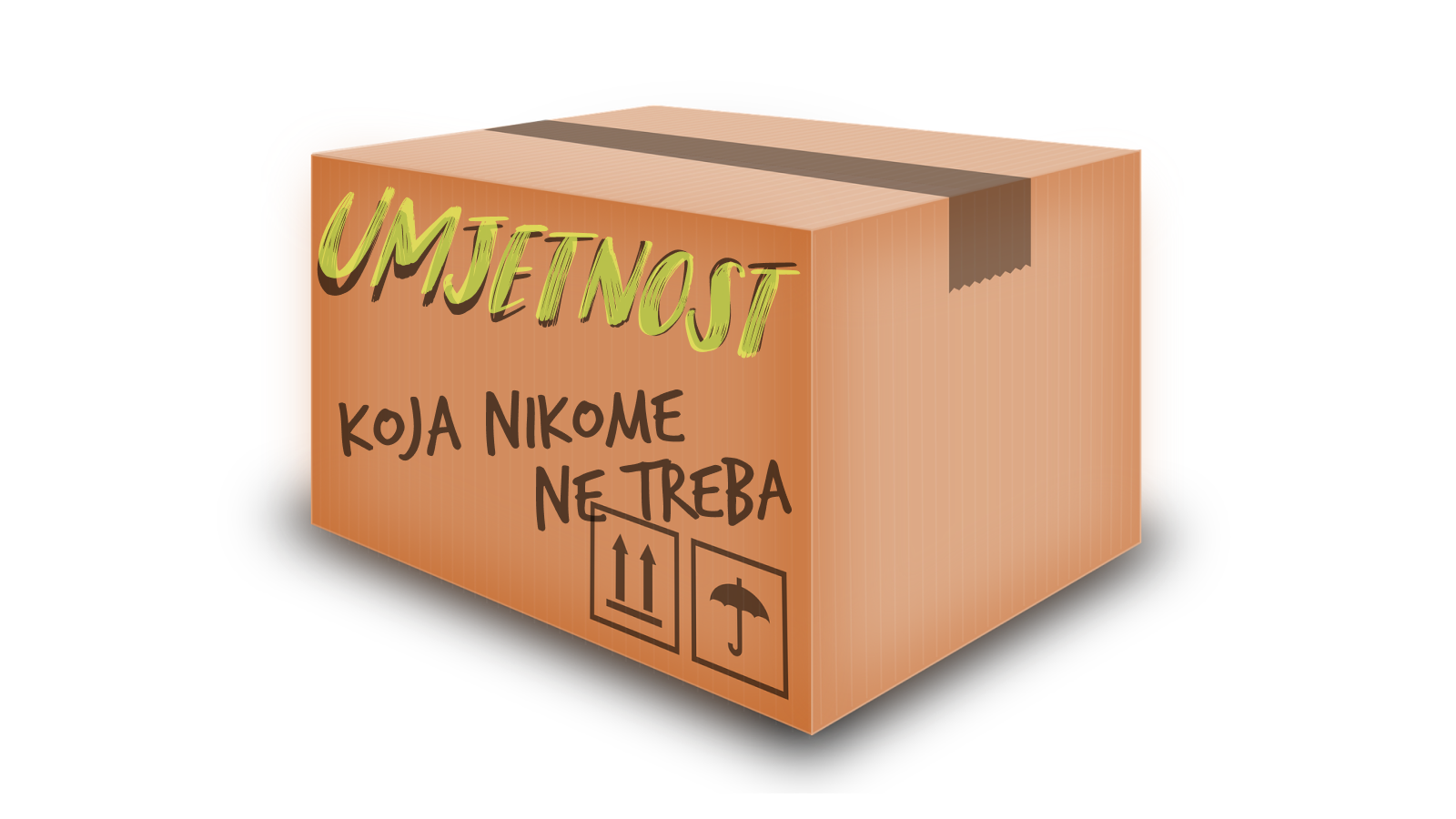 UMJETNIČKO-HUMANITARNA AKCIJA Danas u Domu omladine “Umjetnost koja nikome ne treba“