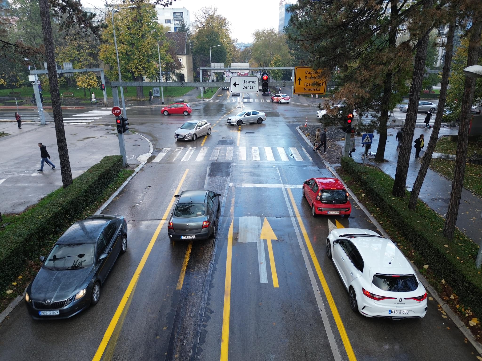 NOVE SAOBRAĆAJNE TRAKE Proširene saobraćajnice u Aleji Svetog Save i Ulici Vuka Karadžića (FOTO)