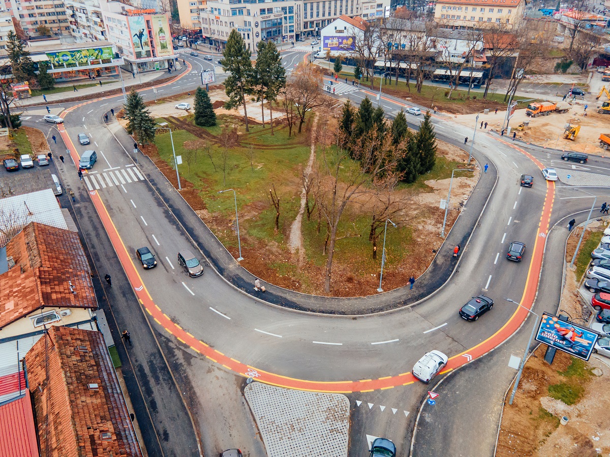 “Urbana epoha razvoja” Banjaluka dobila najveću kružnu raskrsnicu (FOTO)