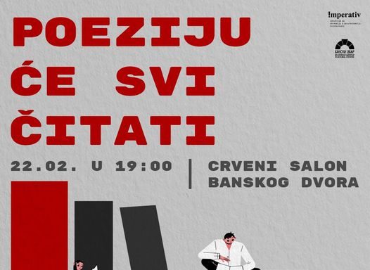 U Banskom dvoru “Poeziju će svi čitati”