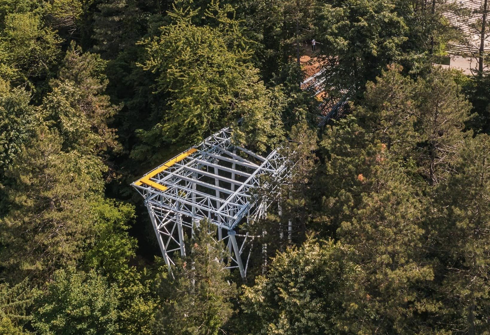 Za 20 dana najljepši pogled na grad: Postavljena čelična konstrukcija prvog vidikovca