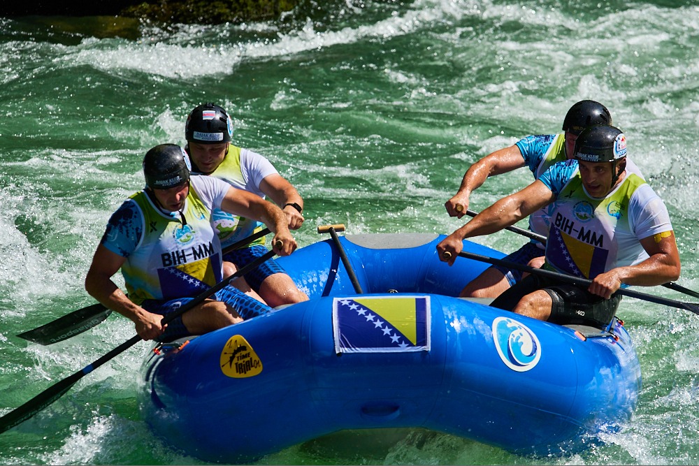 RAFTING Tri srebrne medalje za banjalučke posade prvog dana Prvenstva!