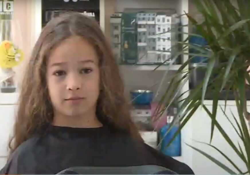 HUMANOST NE ZNA ZA GODINE Magdalena donirala kosu djeci oboljeloj od malignih bolesti