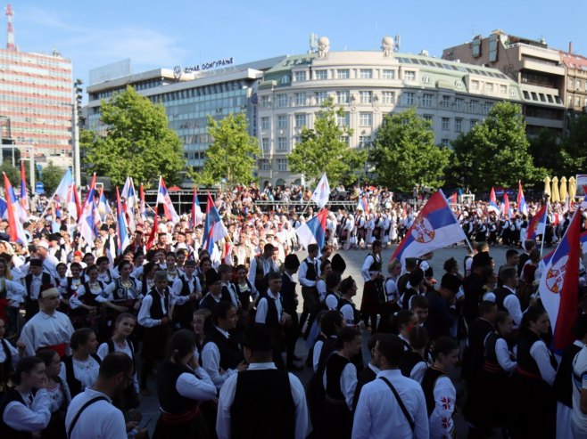 U Beogradu počela centralna manifestacija Svesrpskog sabora