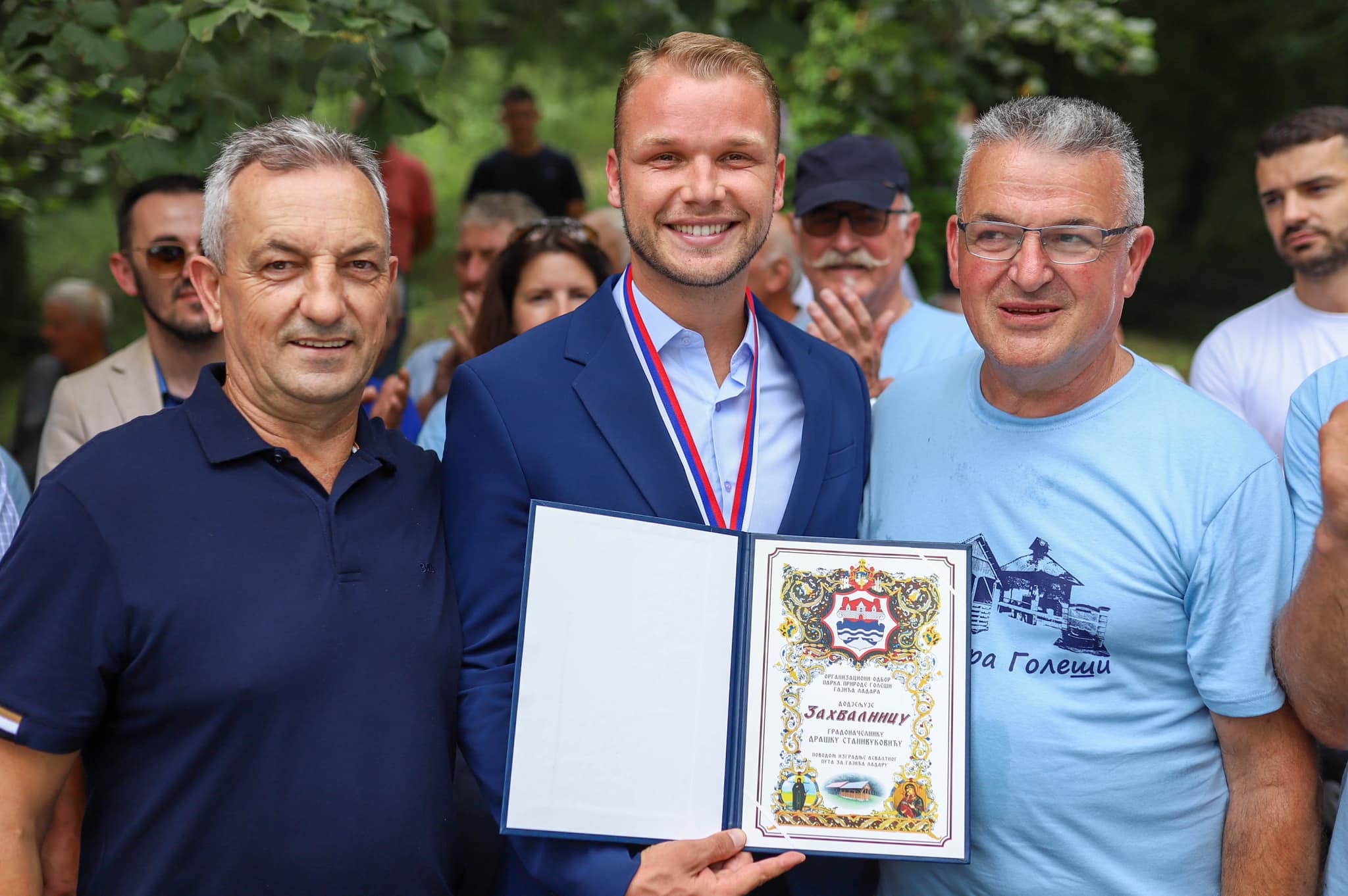 SA BROJNIM MJEŠTANIMA Gradonačelnik prisustvovao maslima u Golešima (FOTO)