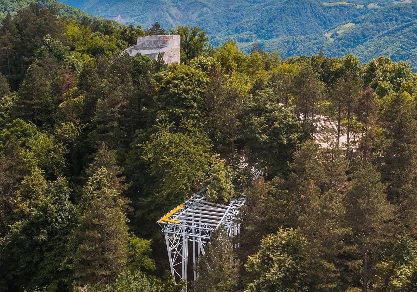 ČAROBAN POGLED NA GRAD Privode se kraju radovi na vidikovcu na Banj brdu