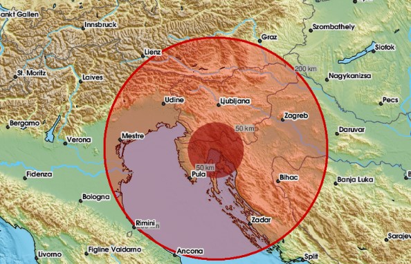 “Jak prasak, sve se zaljuljalo” Zemljotres kod Rijeke