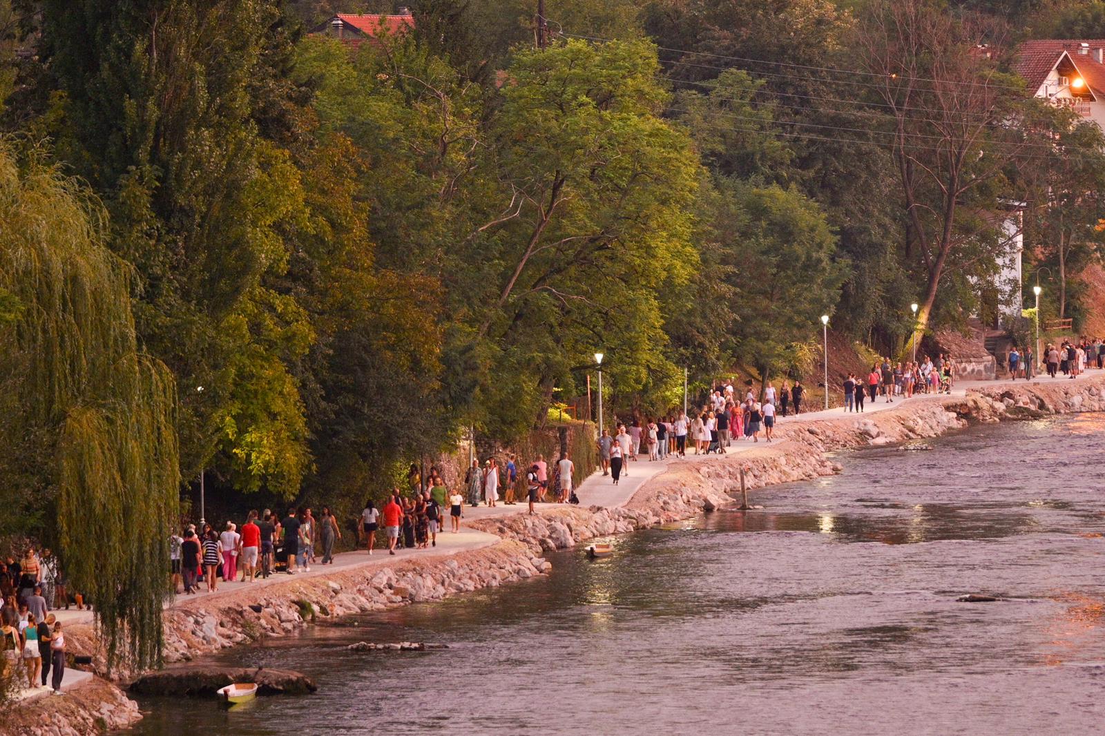 KONAČNO Banjaluka dobila PET KILOMETARA šetališta uz Vrbas (FOTO, VIDEO)