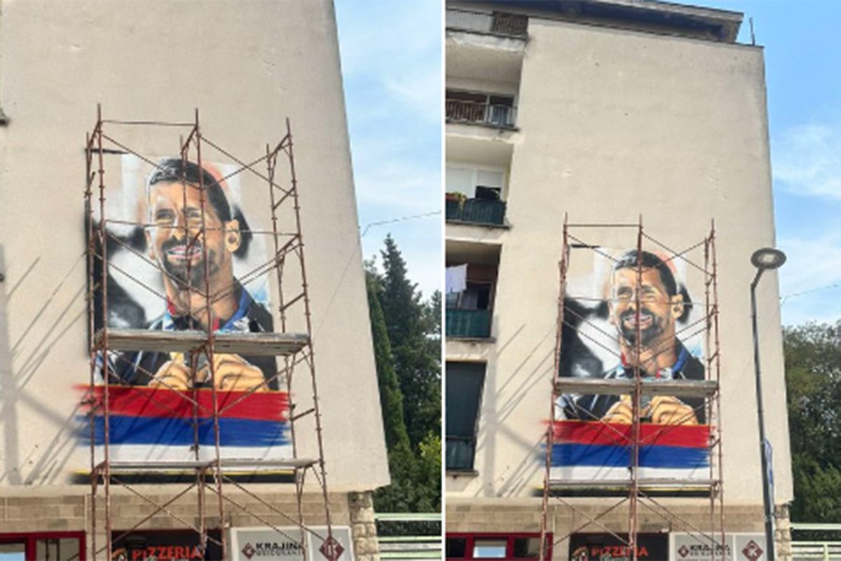 Đoković dobija mural u Bileći