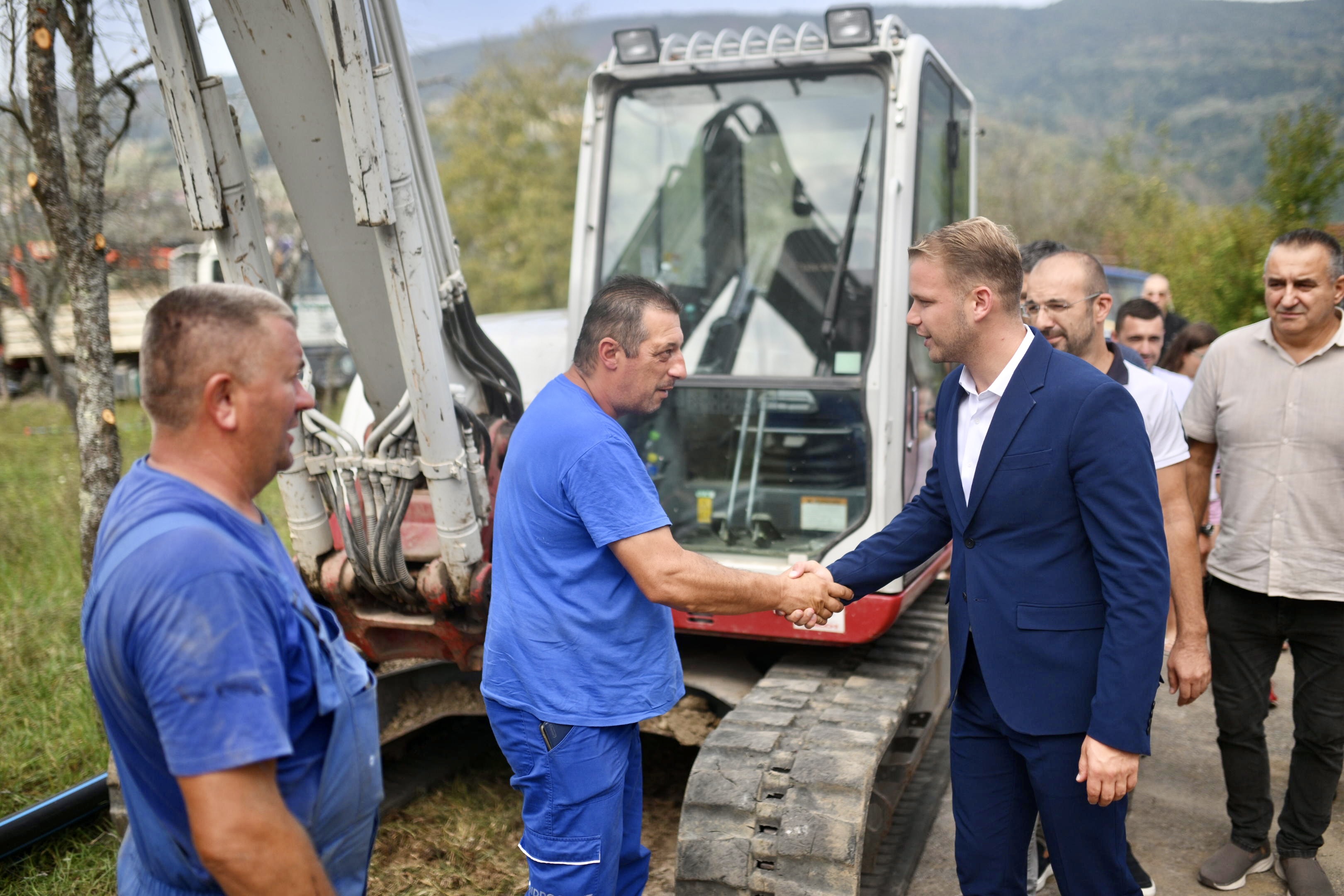 Nakon decenija čekanja: Počela izgradnja vodovoda u naselju Ducipolje (FOTO, VIDEO)