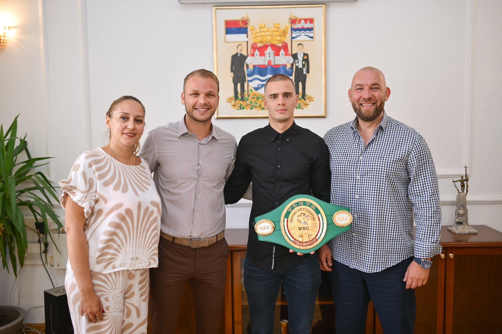 “I dalje snažno podržavamo Tomislava Vukomanovića” Gradonačelnik upriličio prijem za mladog sportistu