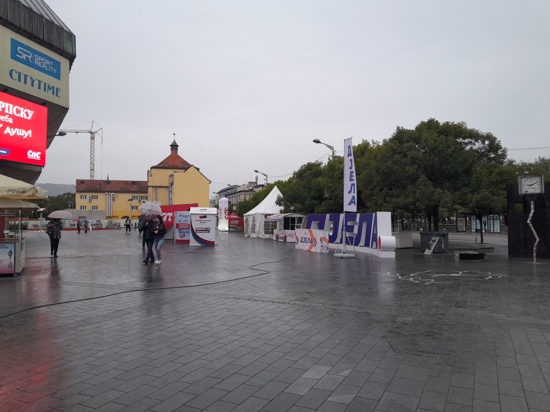 Danas će biti oblačno vrijeme sa prolaznom kišom