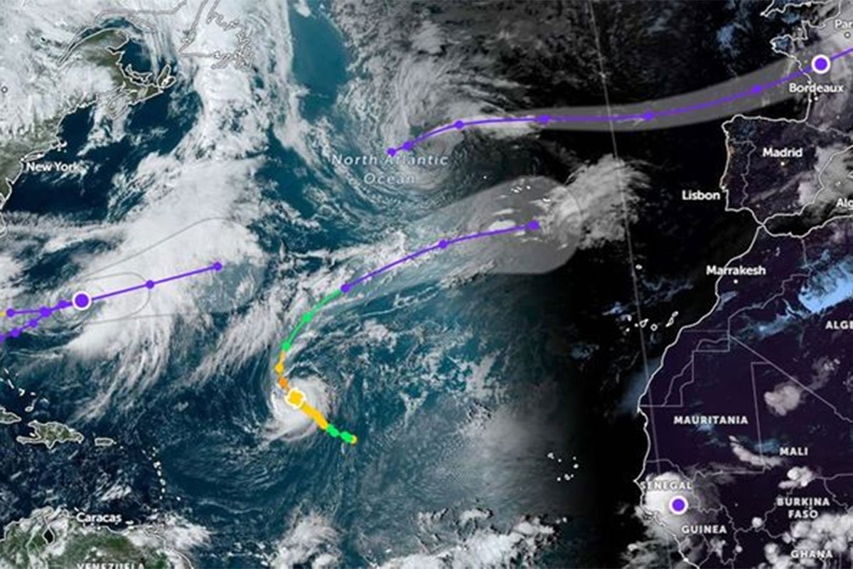 I naučnici iznenađeni: Čak tri uragana se formirala iznad Atlanskog okeana, dva prijete Evropi