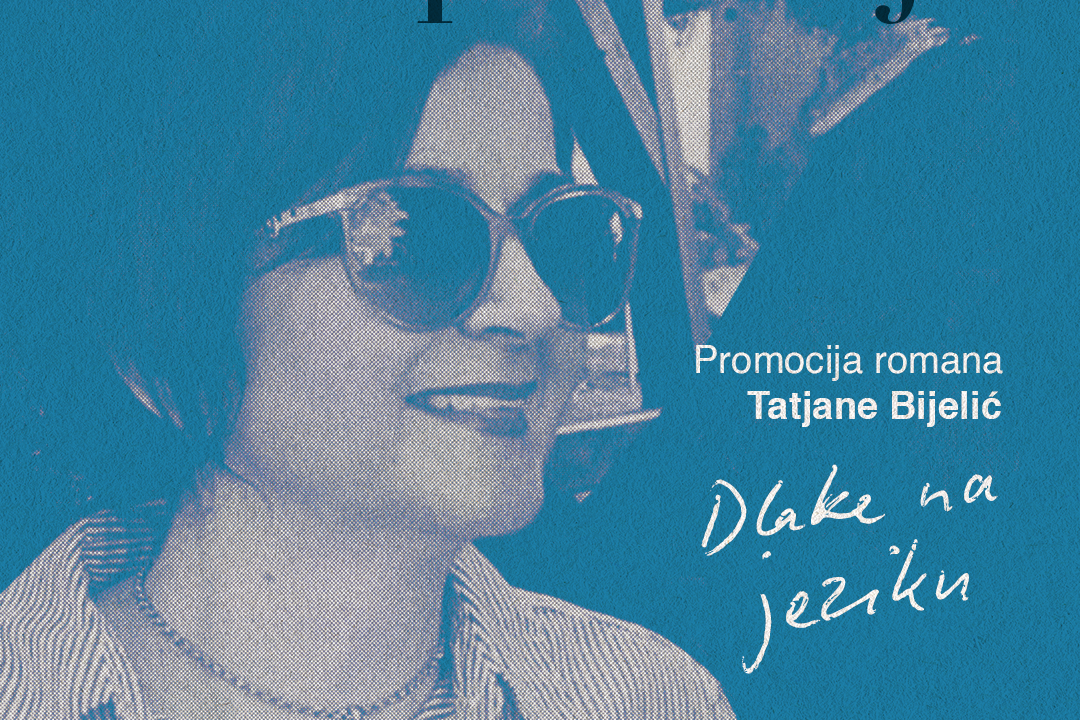 VEČERAS Promocija romana “Dlake na jeziku” Tatjane Bijelić