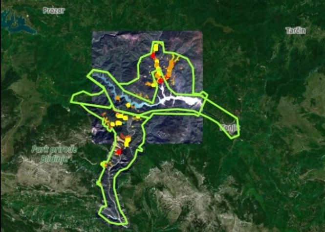 Objavljene satelitske snimke nakon poplava u BiH